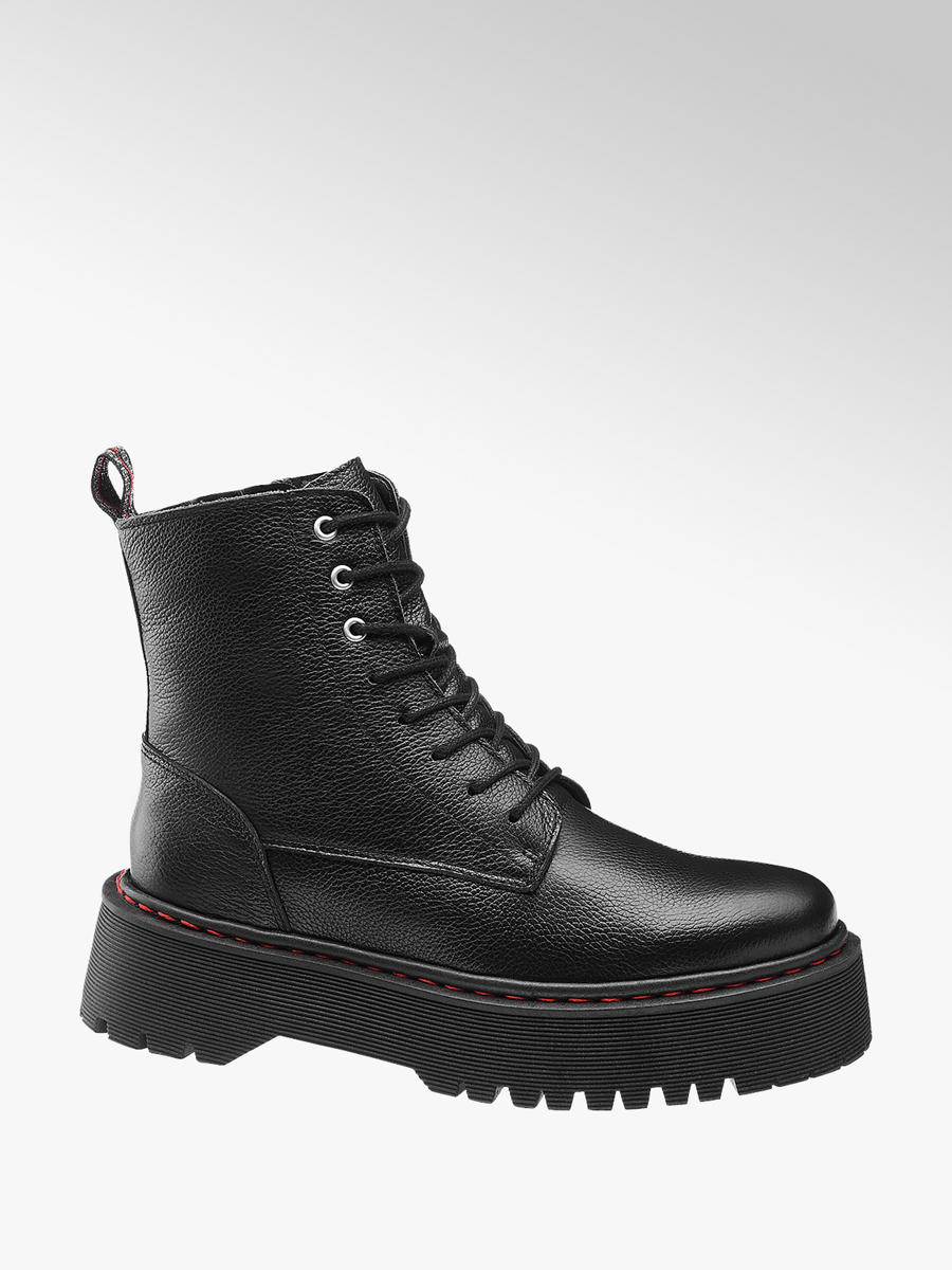 Schnürboots von 5th Avenue in schwarz DEICHMANN Schnürboots von 5th Avenue in schwarz DEICHMANN